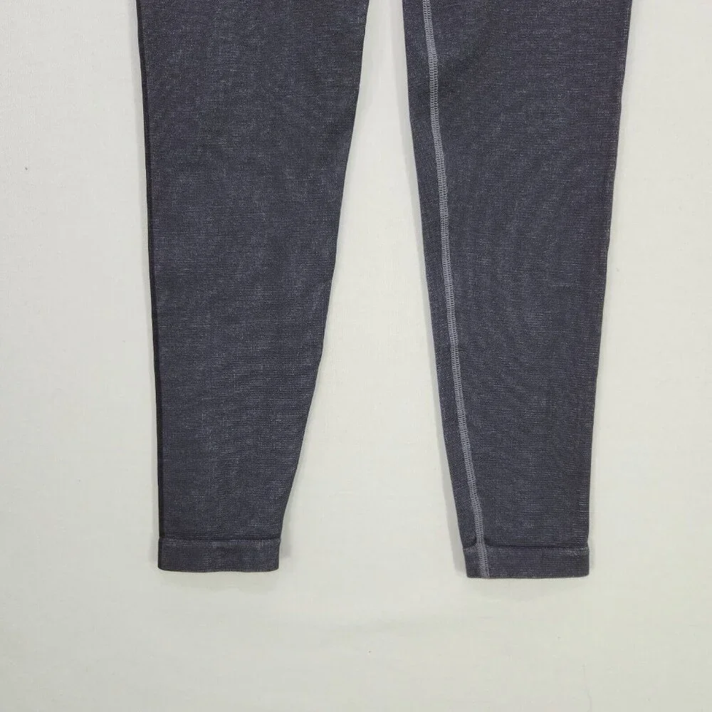 Spanx® Seamless Leggings Compression Track Stripe in Graphite Dust Size Medium - Picture 6 of 13